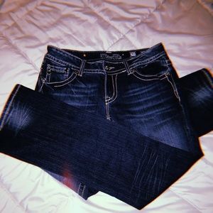 Dark blue boot cut Miss Me Jeans